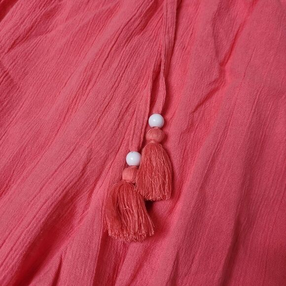 AERIE‎ relaxed fit pull on coral gauze jogger pants XXL - Picture 5 of 10